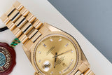 Day-Date 36 'Diamond Champagne Dial - President'