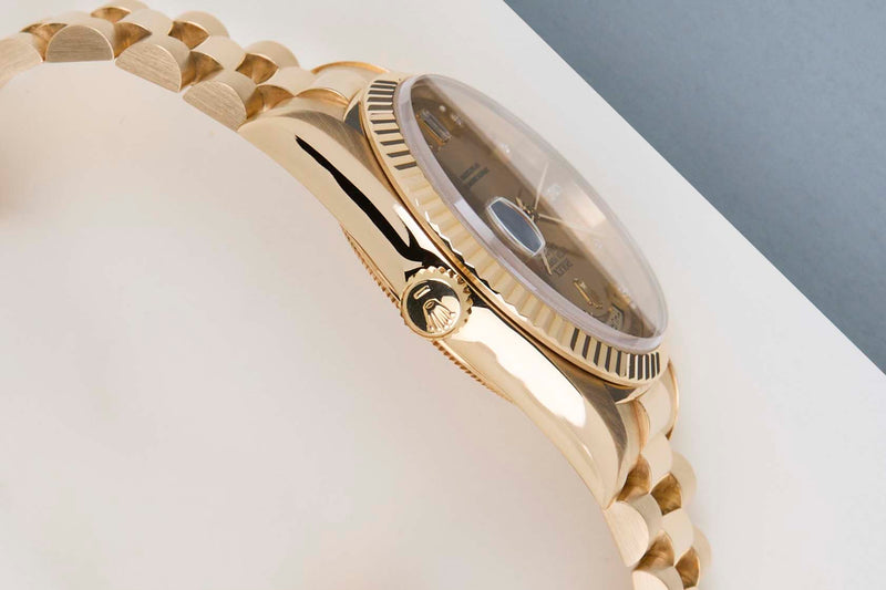 Day-Date 36 'Diamond Champagne Dial - President'