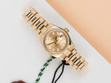 Datejust 26 'Champagne Diamond Dial - President'