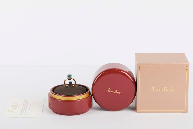 Nudo Petit Ring - Rose Gold - Sky Blue Topaz - Size 53 - B&P