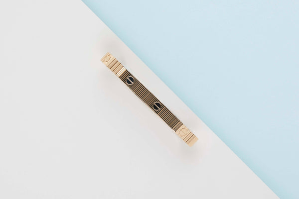 Flexible Love Unlimited Bracelet - Yellow Gold - size 17 - B&P