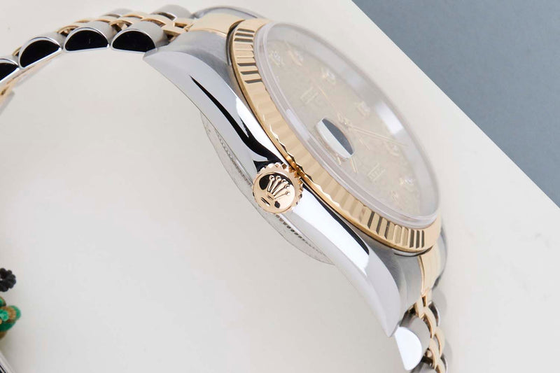 Datejust 36 'Champagne Jubilee Diamond Dial - Jubilee'