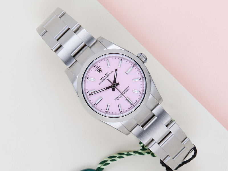 Oyster Perpetual 34 'Pink Candy'
