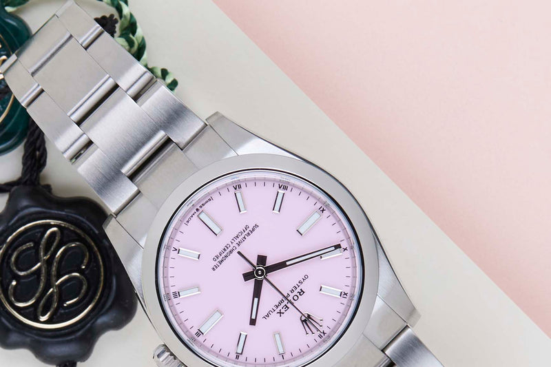 Oyster Perpetual 34 'Pink Candy'