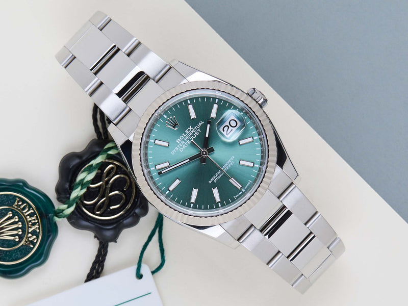 Datejust 36 'Mint Green Dial - Oyster'
