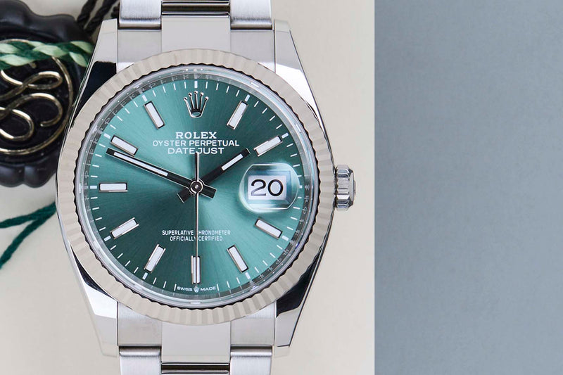 Datejust 36 'Mint Green Dial - Oyster'