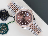 Datejust 41 'Chocolate Dial - Jubilee'
