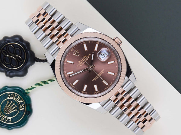 Datejust 41 'Chocolate Dial - Jubilee'