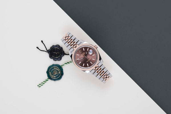 Datejust 41 'Chocolate Dial - Jubilee'