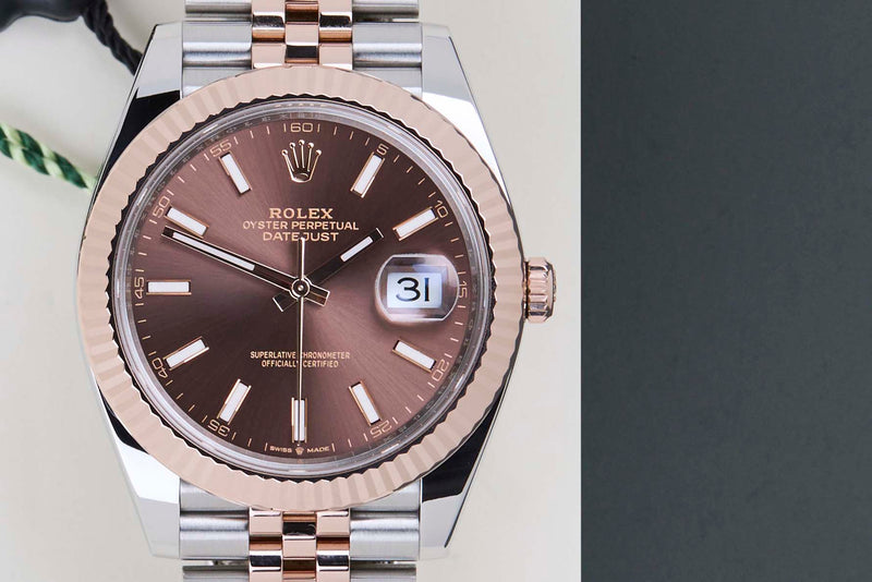 Datejust 41 'Chocolate Dial - Jubilee'