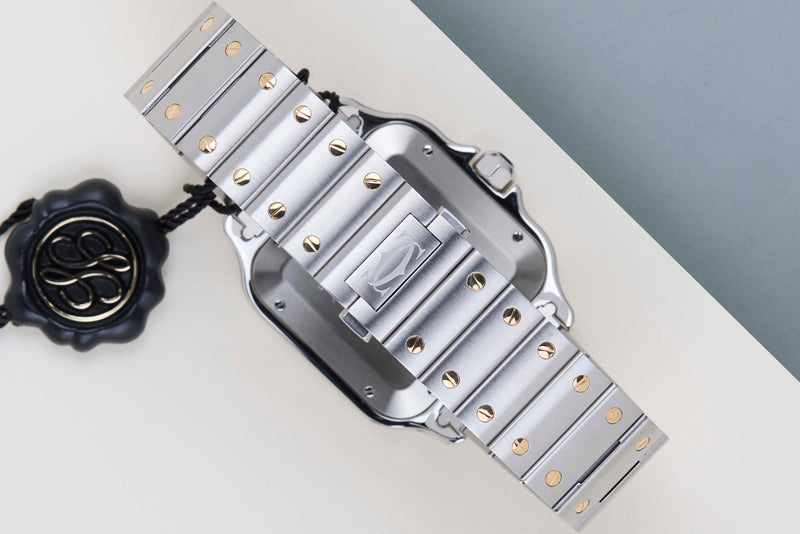 Santos Large 'Steel/Yellow Gold'