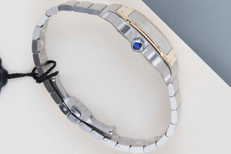 Santos Large 'Steel/Yellow Gold'