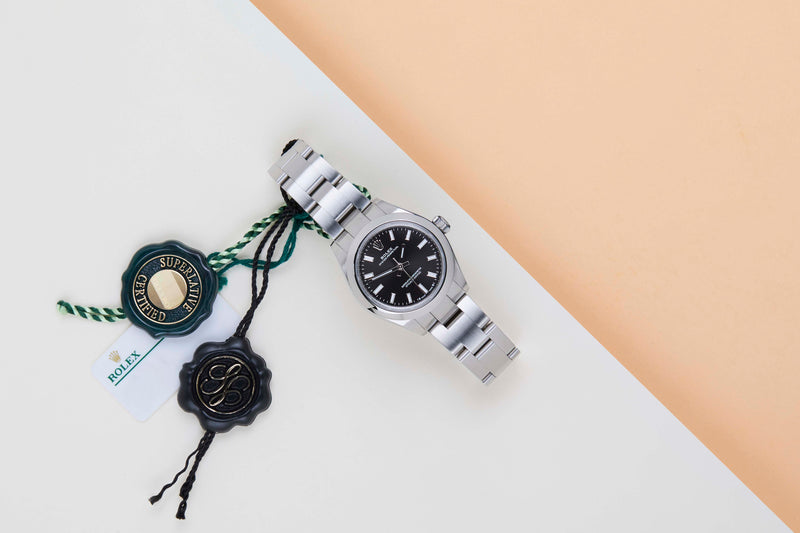 Oyster Perpetual 28 'Black Dial'