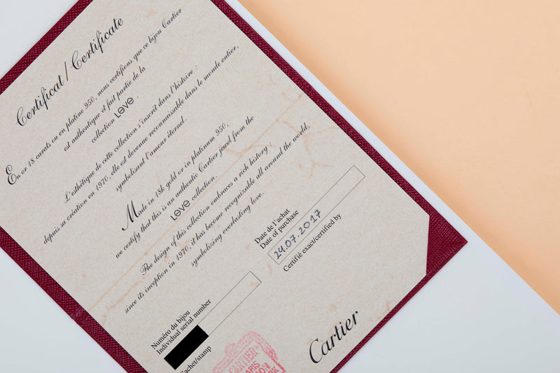 Love Ring - Yellow Gold - Size 58 - B&P