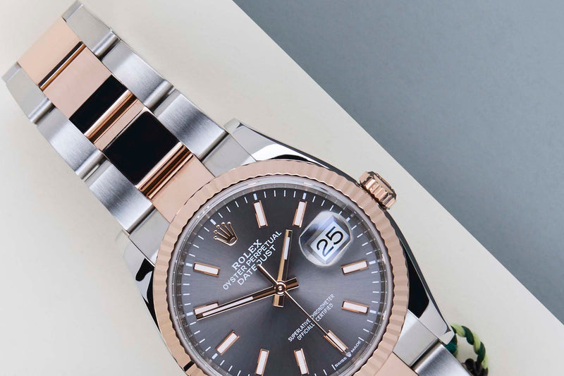 Datejust 36 'Slate Dial - Oyster'