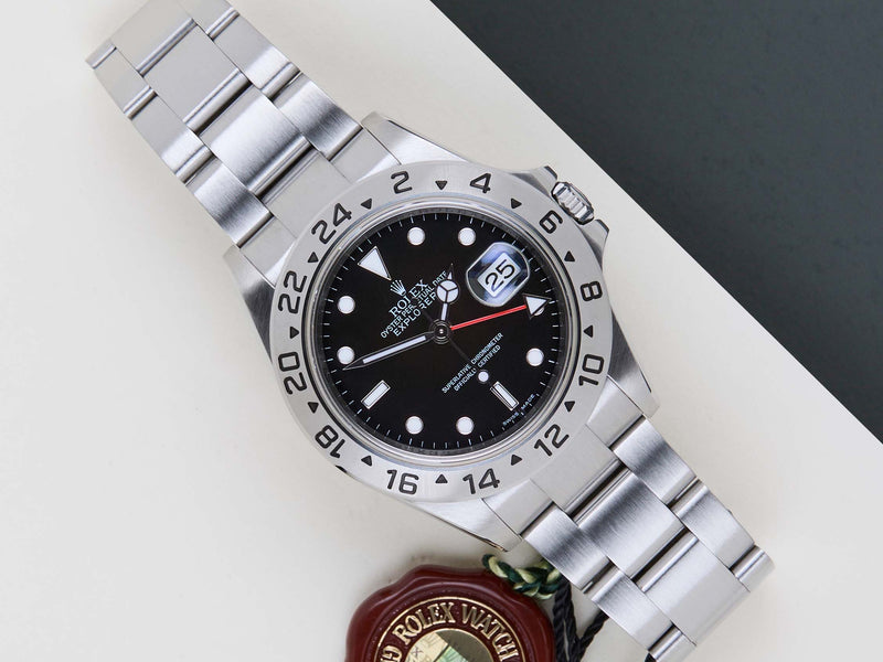 Explorer II 'Black Dial - RRR Rehaut - Random Serial - 3186 Calibre'