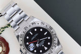 Explorer II 'Black Dial - RRR Rehaut - Random Serial - 3186 Calibre'