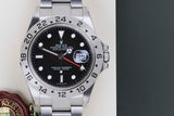Explorer II 'Black Dial - RRR Rehaut - Random Serial - 3186 Calibre'