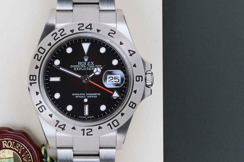 Explorer II 'Black Dial - RRR Rehaut - Random Serial - 3186 Calibre'