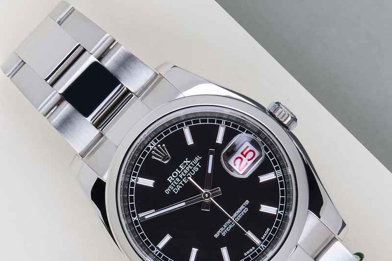 Datejust 36 'Black Dial - Oyster'