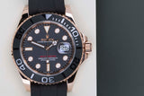 Yacht-Master 40 'Rose Gold - Oysterflex'