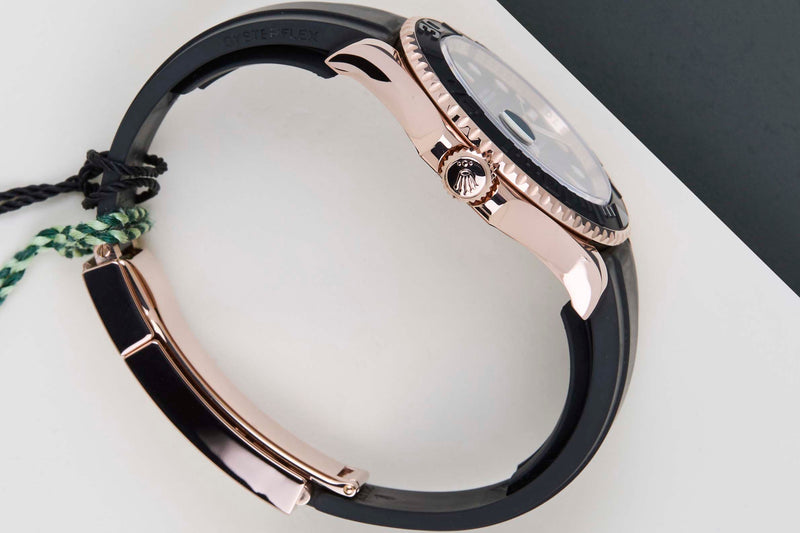 Yacht-Master 40 'Rose Gold - Oysterflex'