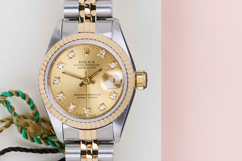 Datejust 26 'Champagne Diamond Dial - Jubilee'