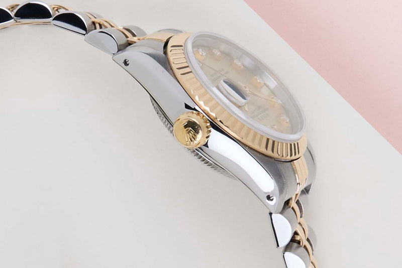 Datejust 26 'Champagne Diamond Dial - Jubilee'