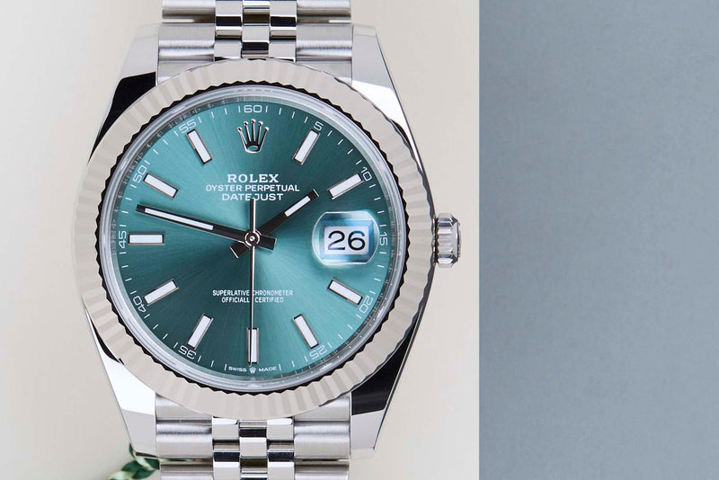 Datejust 41 'Mint Green Dial - Jubilee'