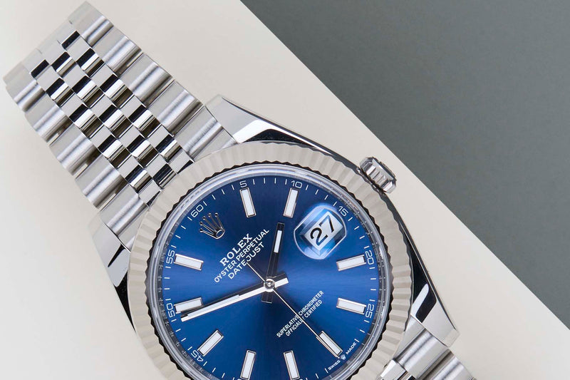 Datejust 41 'Blue Dial - Jubilee'