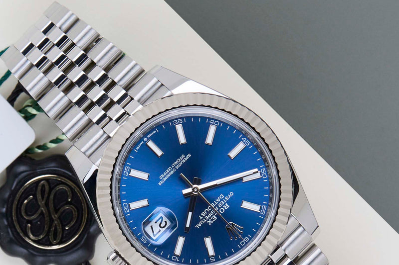 Datejust 41 'Blue Dial - Jubilee'