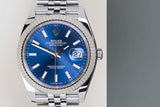 Datejust 41 'Blue Dial - Jubilee'