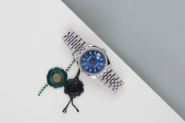 Datejust 36 'Blue Motif Dial - Jubilee'