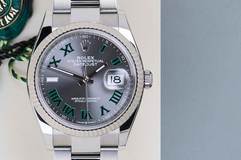 Datejust 36 'Wimbledon Dial - Oyster'