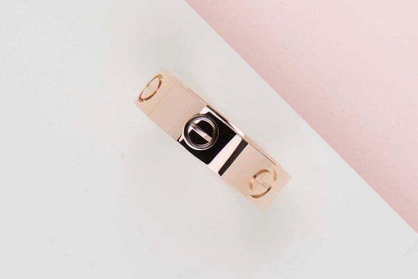 Love Ring - Rose Gold - Size 54 - B&P