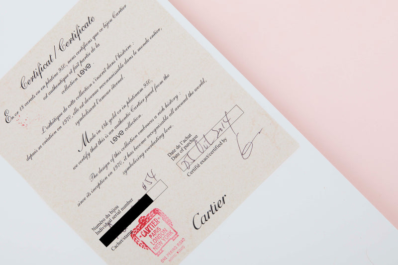 Love Ring - Rose Gold - Size 54 - B&P