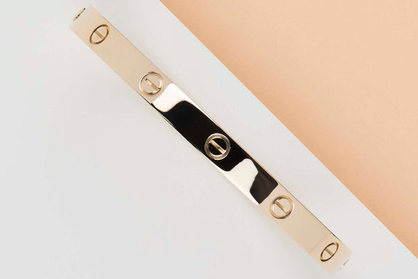 Love Bracelet - Yellow Gold - Size 19 - B&P