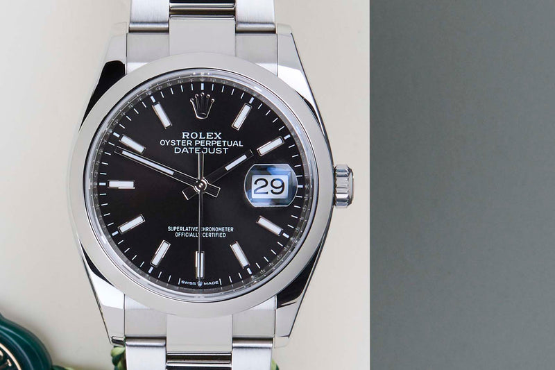 Datejust 36 'Black Dial - Oyster'