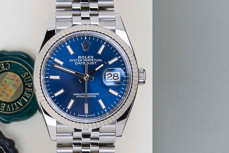 Datejust 36 'Blue Dial - Jubilee'