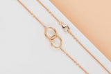 Love Necklace - Rose Gold - 44 CM - B&P