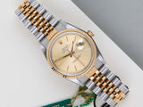 Datejust 36 'Champagne Tapestry Dial - Jubilee'