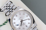 Datejust 36 'Silver Diamond Dial - Jubilee'