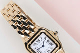 Panthère De Cartier Small 'White Roman Dial'
