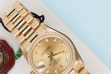 Datejust 31 'Champagne Diamond Dial - President'