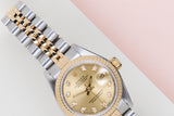 Datejust 26 'Champagne Diamond Dial - Jubilee'