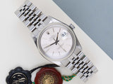Datejust 36 'Silver Tapestry Dial - Jubilee
