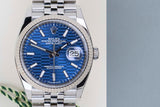 Datejust 36 'Blue Motif Dial - Jubilee'