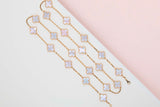 Vintage Alhambra Necklace - Yellow Gold - 20 Motifs - Mother of Pearl - 86 CM - B&P