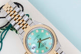 Datejust 28 'Mint Green Diamond Dial - Jubilee'