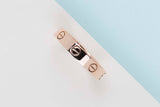 Love Ring Small - Rose Gold - Size 54 - B